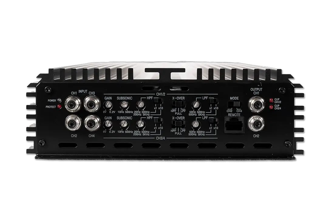 Nemesis Audio Nemesis Audio NA-K1000X4D Korean made 4-channel amp. 1700W x4 @2-Ohm / 3600W x2 bridged, with advanced crossover controls. - Car Audio