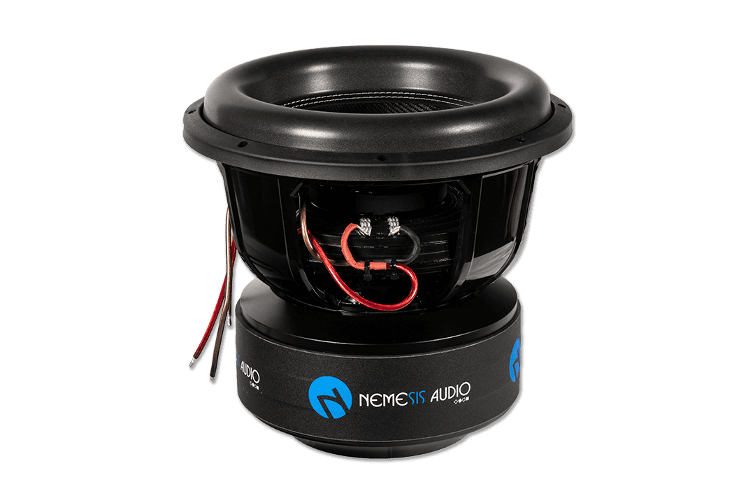 Nemesis Audio TEAM-15 V.2 15″ High Performance Subwoofer, 5500W RMS. Heavy-duty design with 5″ voice coil and 765oz magnet.