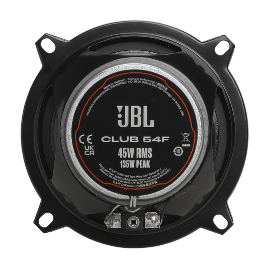JBL Club 54F Two-Way Car Audio Speakers