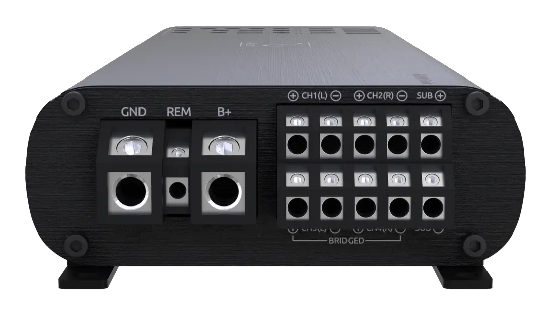 Wāvtech Wāvtech link600.5mini 600 Watt 5-Channel Amplifier - Car Audio