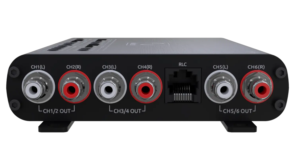 Wāvtech Wāvtech link6+ 6-Channel LOC w/autoBASS, Matrix Summing and Remote - Car Audio
