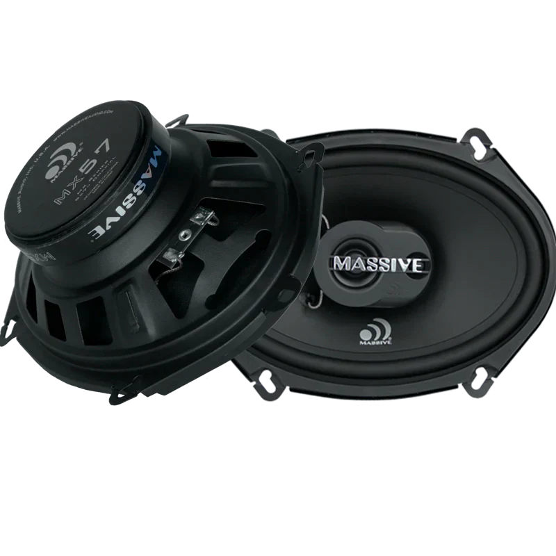 Massive Audio MX57V2 5"x7" / 6"x8" Coaxial Speakers