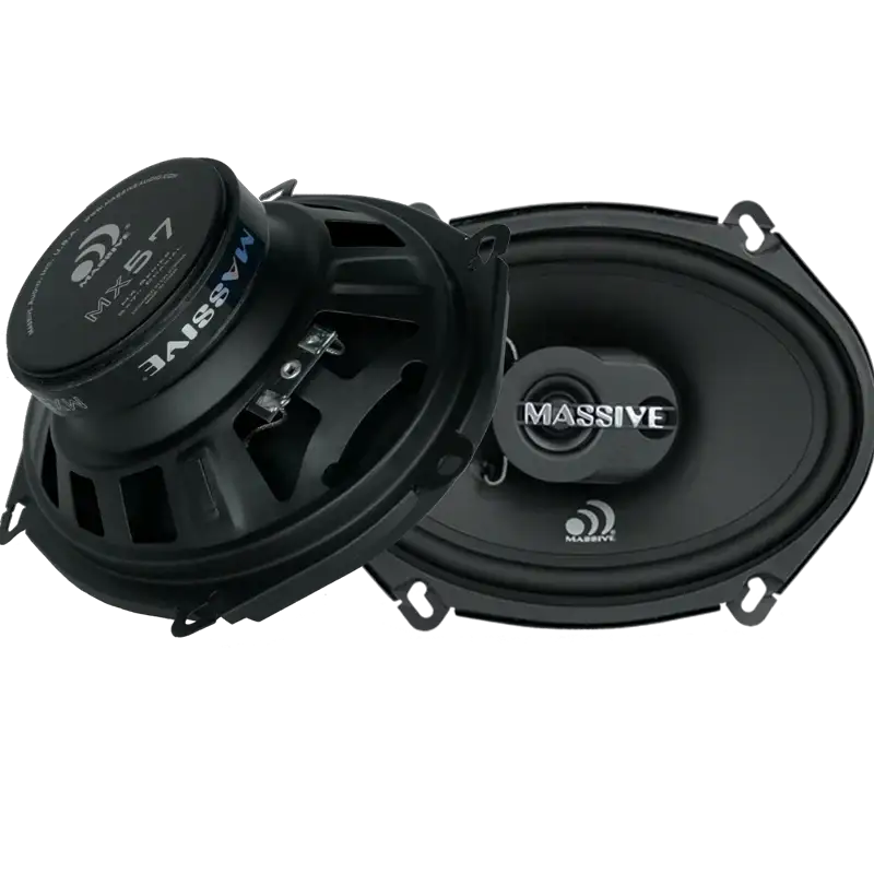 Massive Audio Massive Audio MX57V2 5"x7" / 6"x8" Coaxial Speakers - Car Audio