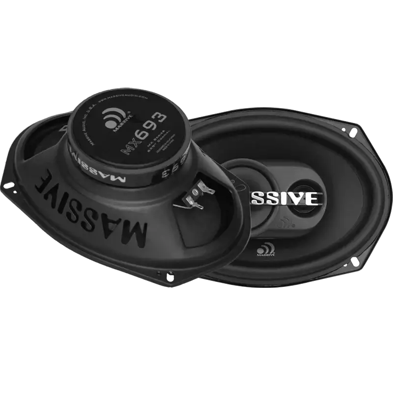 Massive Audio Massive Audio MX693 6"x9" Coaxial Speakers - Car Audio