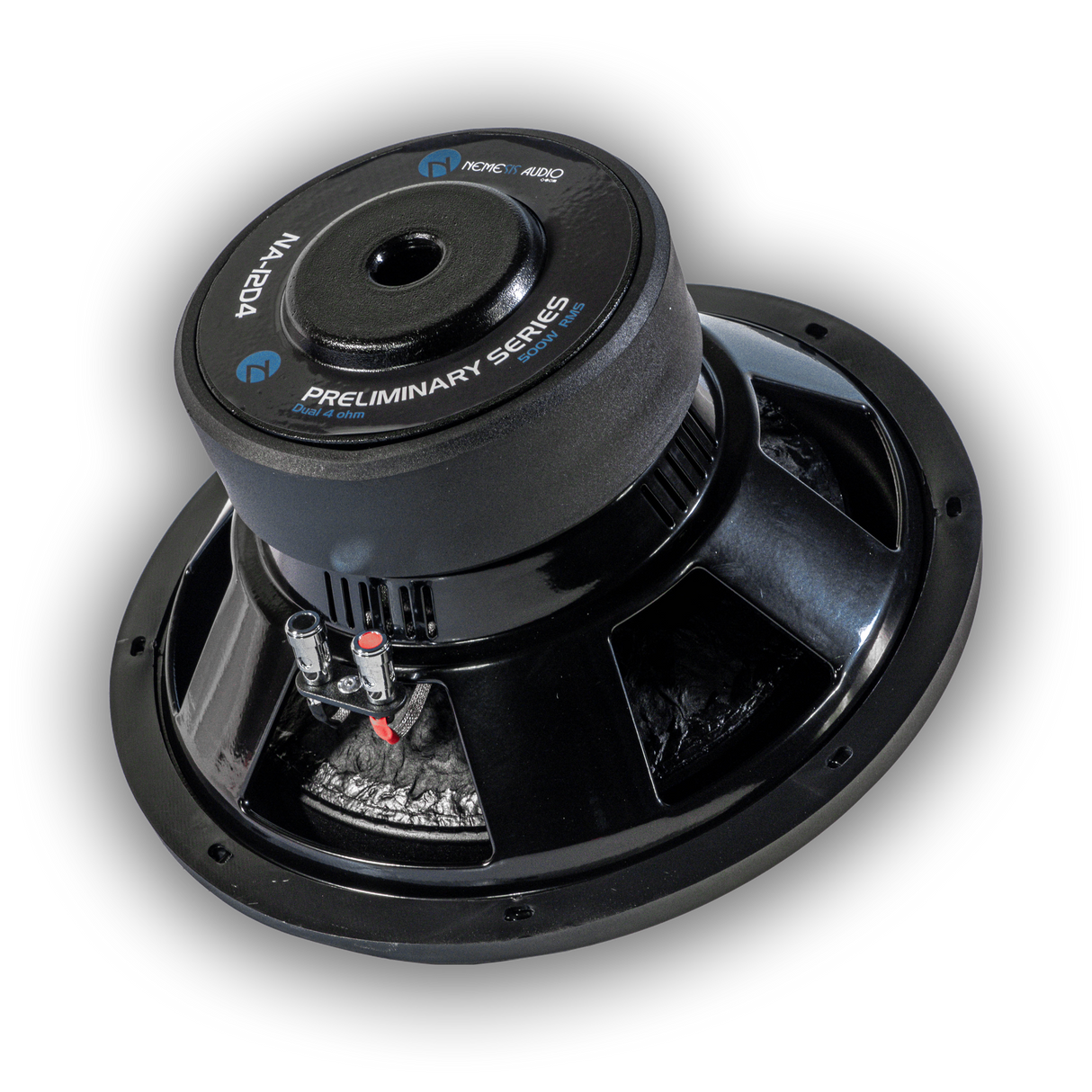 Nemesis Audio NA-12D4 12″ High Performance 500W RMS Dual Voice Coil 4-Ohm Car Subwoofer