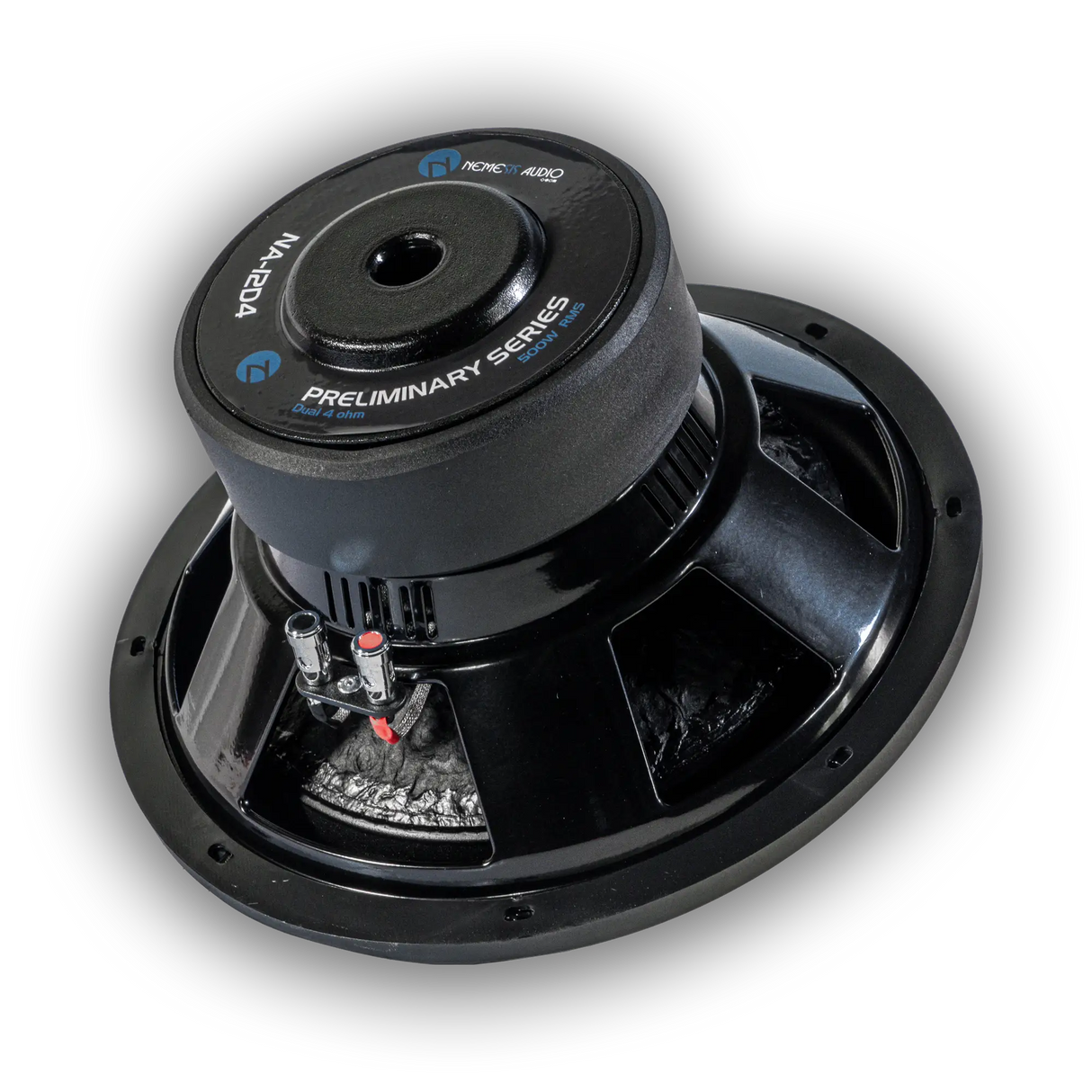 Nemesis Audio Nemesis Audio NA-12D4 12″ High Performance 500W RMS Dual Voice Coil 4-Ohm Car Subwoofer - Car Audio