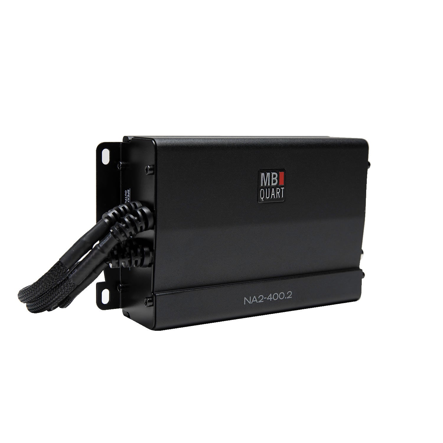 MB Quart NA2-400.2 Nautic Compact 400 Watt 2-Channel Powersports Amplifier.