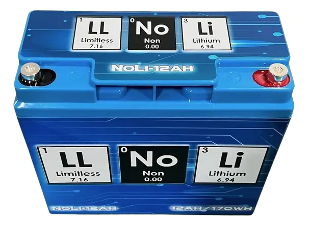Limitless Lithium Limitless Lithium NOLI-12 12Ah Group 20 Sodium Ion Battery - Car Audio