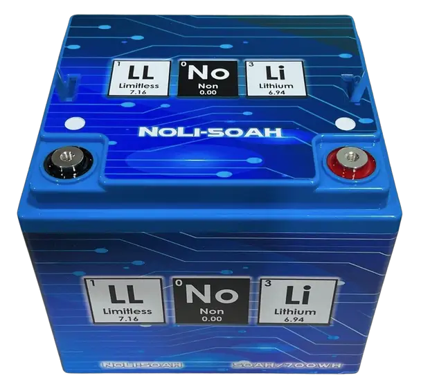Limitless Lithium Limitless Lithium NOLI-50 50Ah Group 86 Sodium Ion Battery - Car Audio