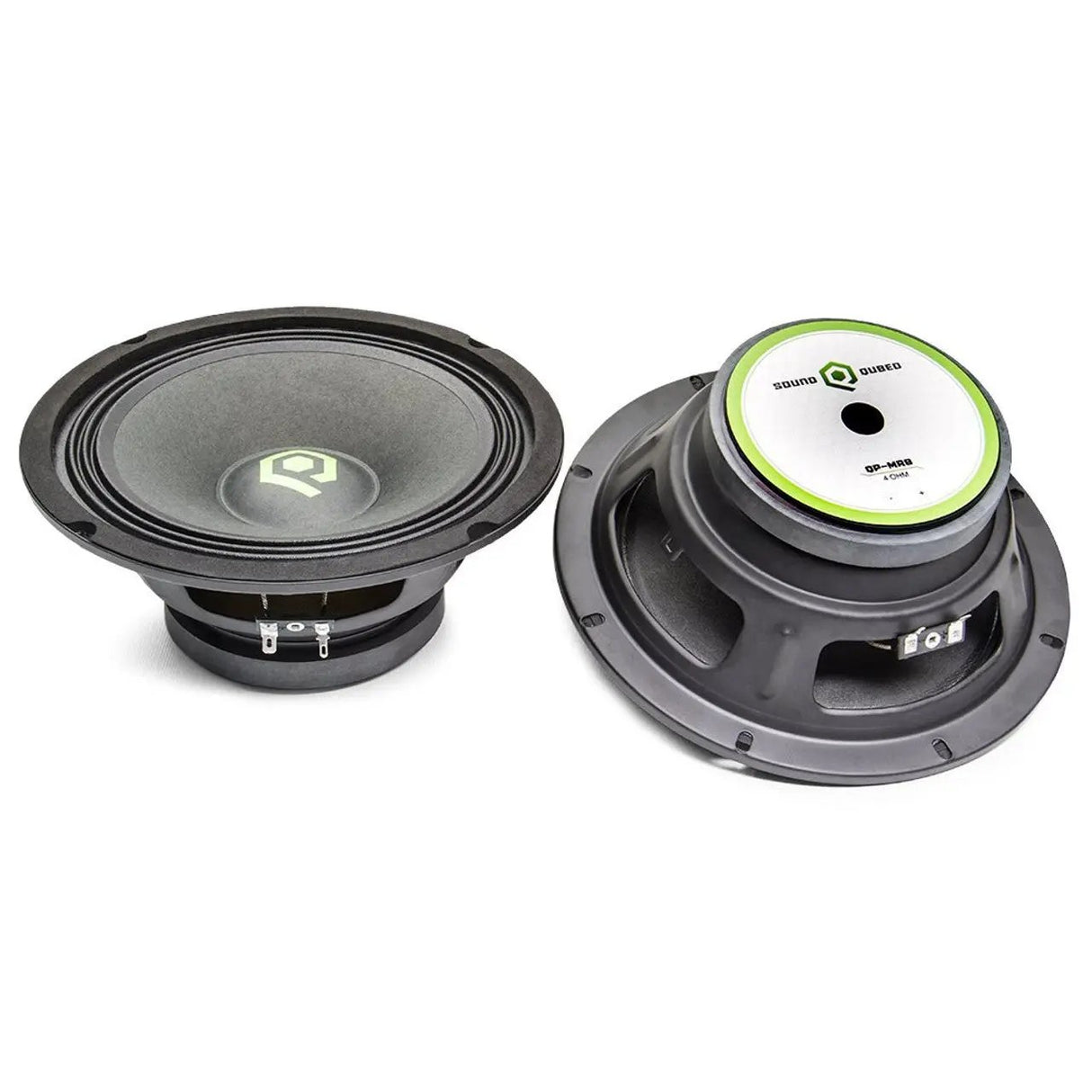 SoundQubed SoundQubed QP-MR 8" Pro Audio Midrange Speakers (pair) - Car Audio