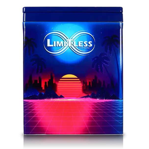 Limitless Lithium Limitless Lithium Retro Pro 56 Group 24 Lithium Battery - Car Audio