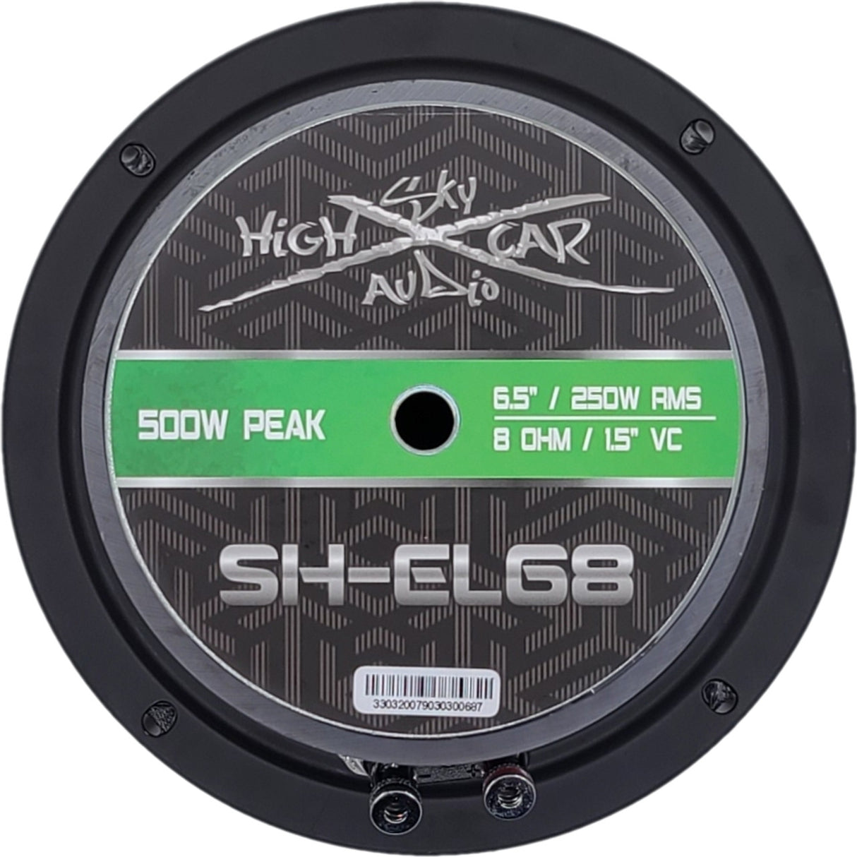 Sky High Pro Audio EL68 6.5" Midrange Midbass Loudspeaker-250 Watts 8 ohm (Single)