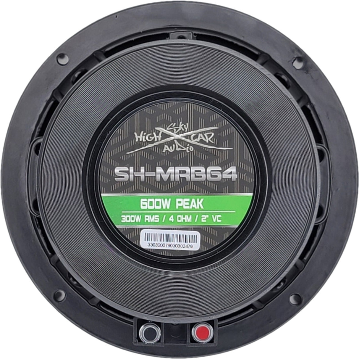 Sky High Pro Audio MRB64 6.5" Midrange Speaker w/ Bullet 600 Watts 4 ohm (Single)