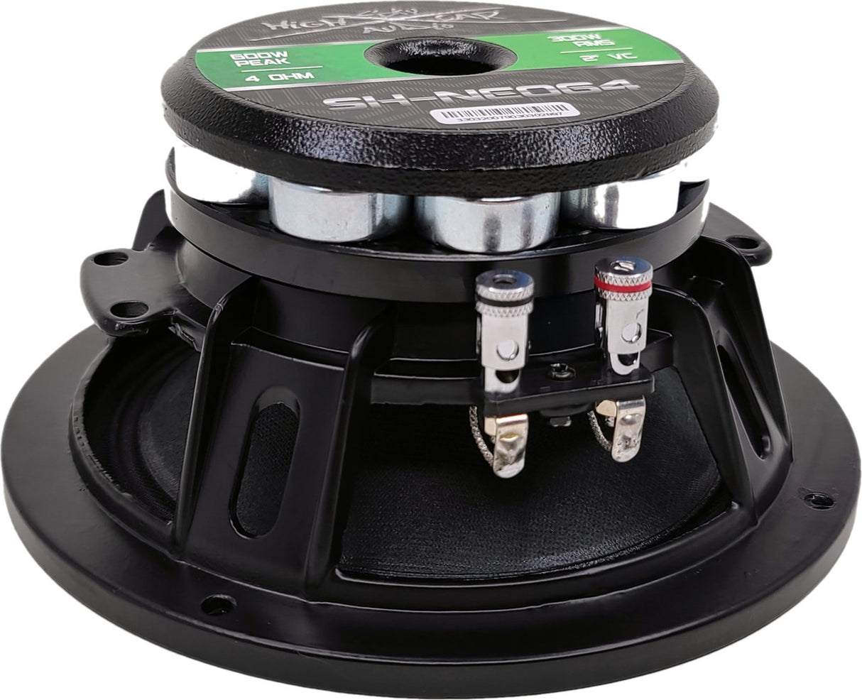 Sky High Pro Audio NEO64 6.5" Neo Midrange Midbass Speaker 600 Watts 4 ohm (Single)
