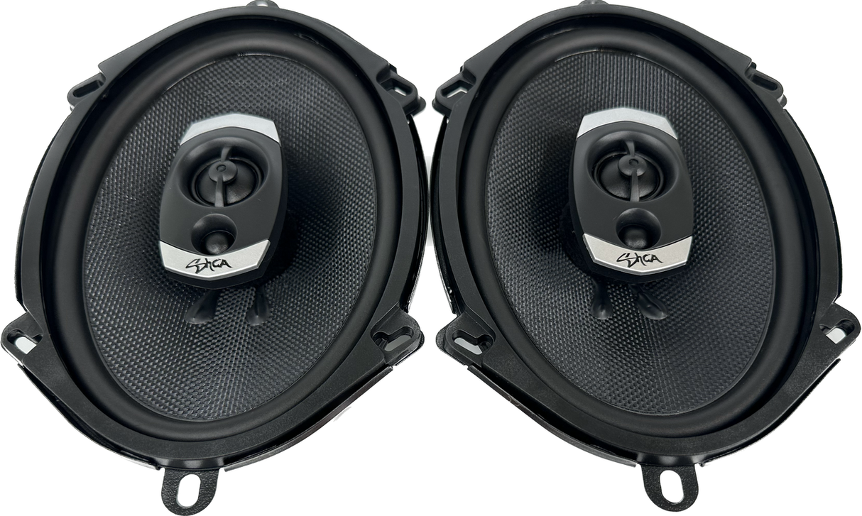 Sky High C572 5x7" 2-way Coaxial Speakers (Pair) With Glass Fiber Cone