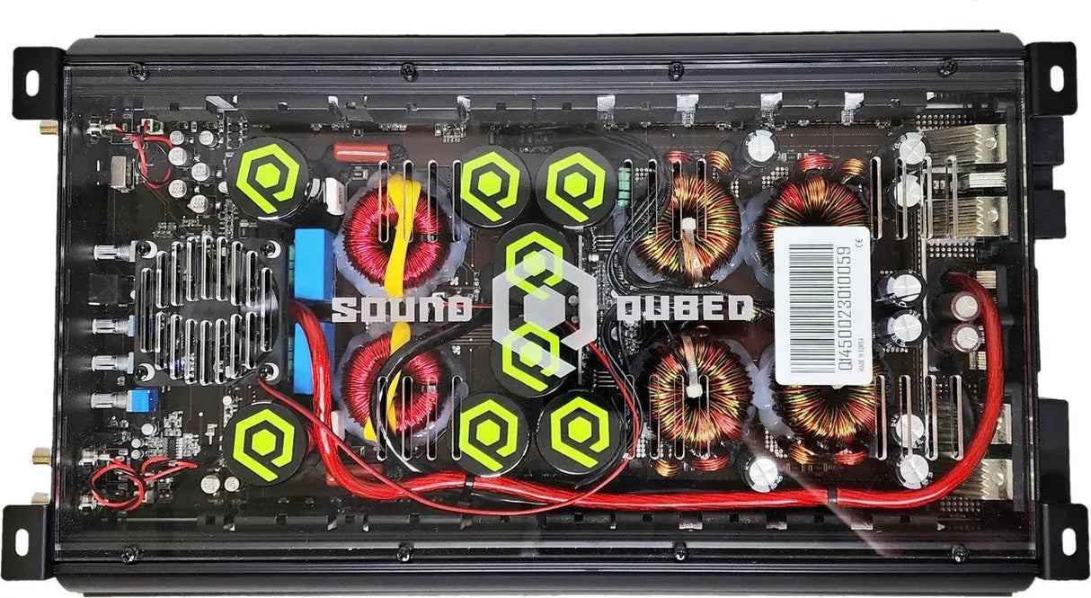 SoundQubed SoundQubed Q1-4500v2 18v Q Series Mono Amplifier - Car Audio