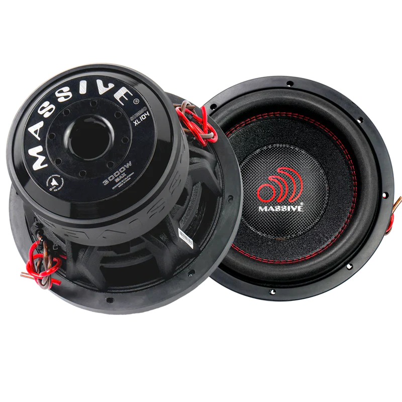 Massive Audio SUMMOXL104 10" Subwoofer