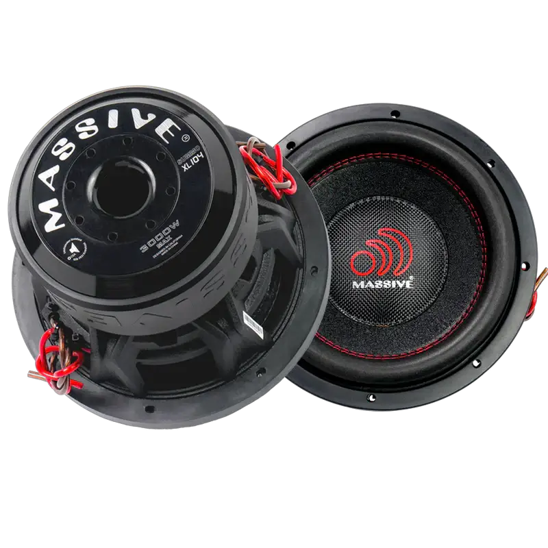 Massive Audio Massive Audio SUMMOXL104 10" Subwoofer - Car Audio
