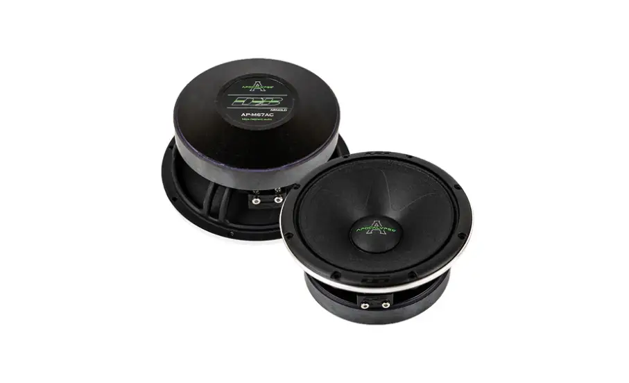 Deaf Bonce Deaf Bonce Apocalypse AP-M67AC 600 Watt 6.5" Mid-Range Speakers (Pair) - Car Audio