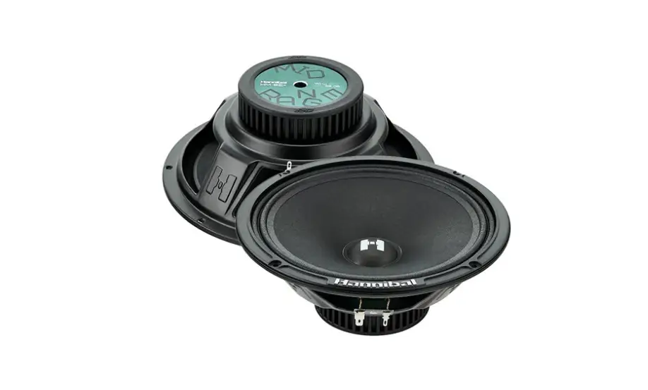 Deaf Bonce Deaf Bonce Hannibal HM-8E 8" Mid-Range Speakers (Pair) - Car Audio