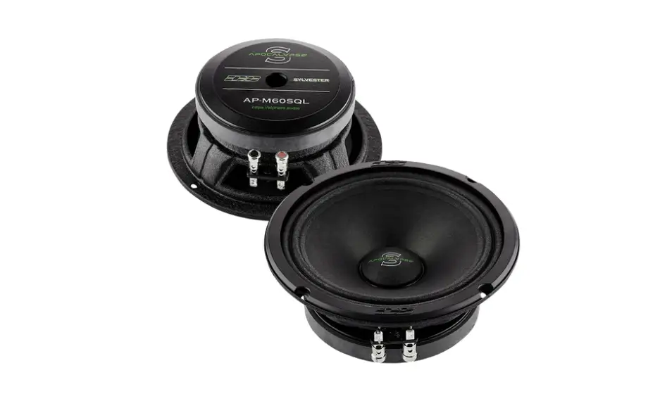 Deaf Bonce Deaf Bonce Apocalypse AP M60SQL | 6.5" Mid-Range Speakers (Pair) - Car Audio