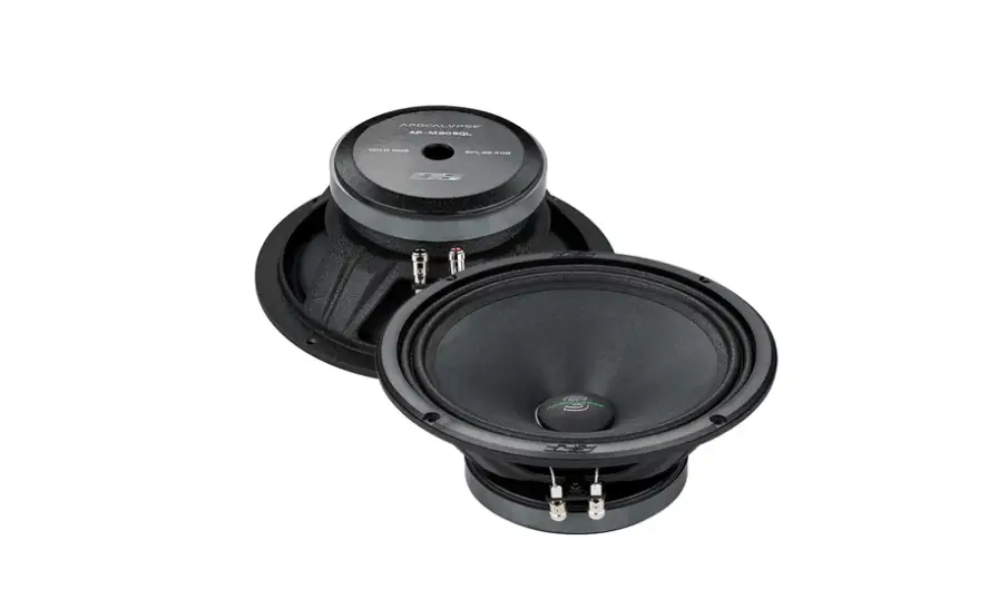 Deaf Bonce Deaf Bonce Apocalypse AP-M80SQL 8" Mid-Range Speakers (Pair) - Car Audio