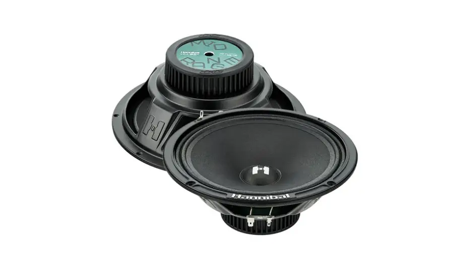 Deaf Bonce Deaf Bonce Hannibal HM-8E+ 8" Mid-Range Speakers (Pair) - Car Audio