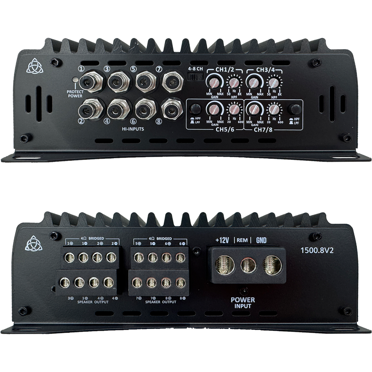 Trinity Audio Solutions ***NEW*** Trinity Audio Solutions 1500.8v2 8-Channel Amplifier - Car Audio