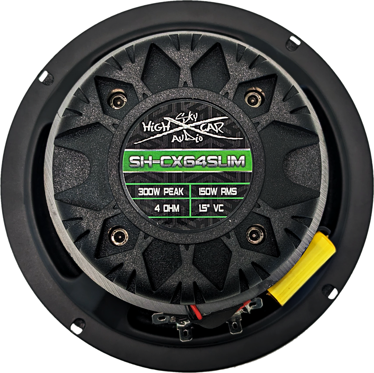 Sky High SH-CX64SLIM 6.5" Slim Coaxial Speaker With Compression Driver Horn (Single)