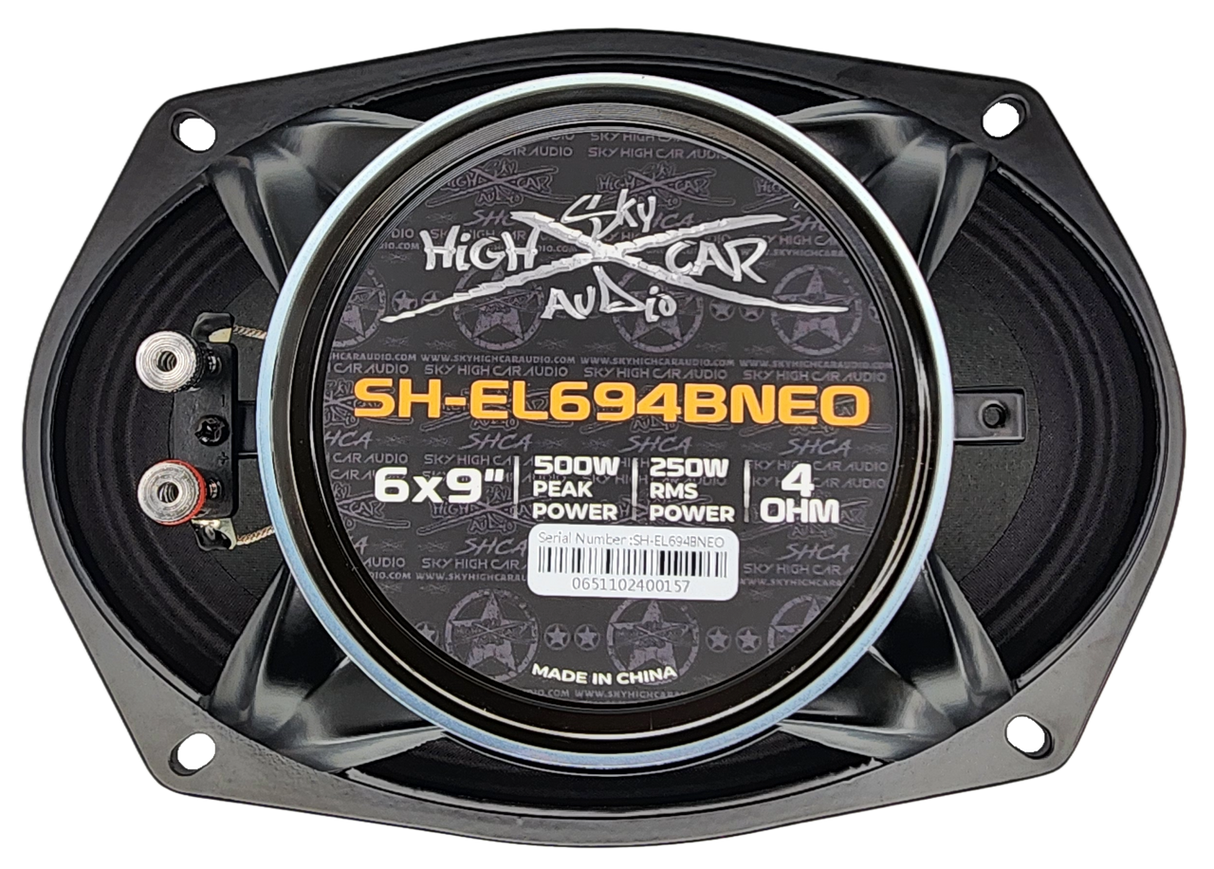 Sky High SH-EL694BNEO 6x9” Midrange Loudspeaker with Bullet and Neodymium Magnet