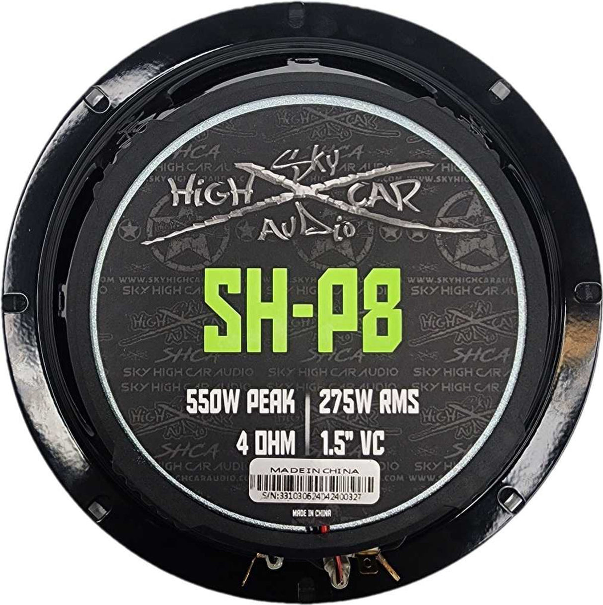 Sky High SH-P8 8” COAXIAL MID-RANGE LOUDSPEAKER WITH 1" BULLET TWEETER