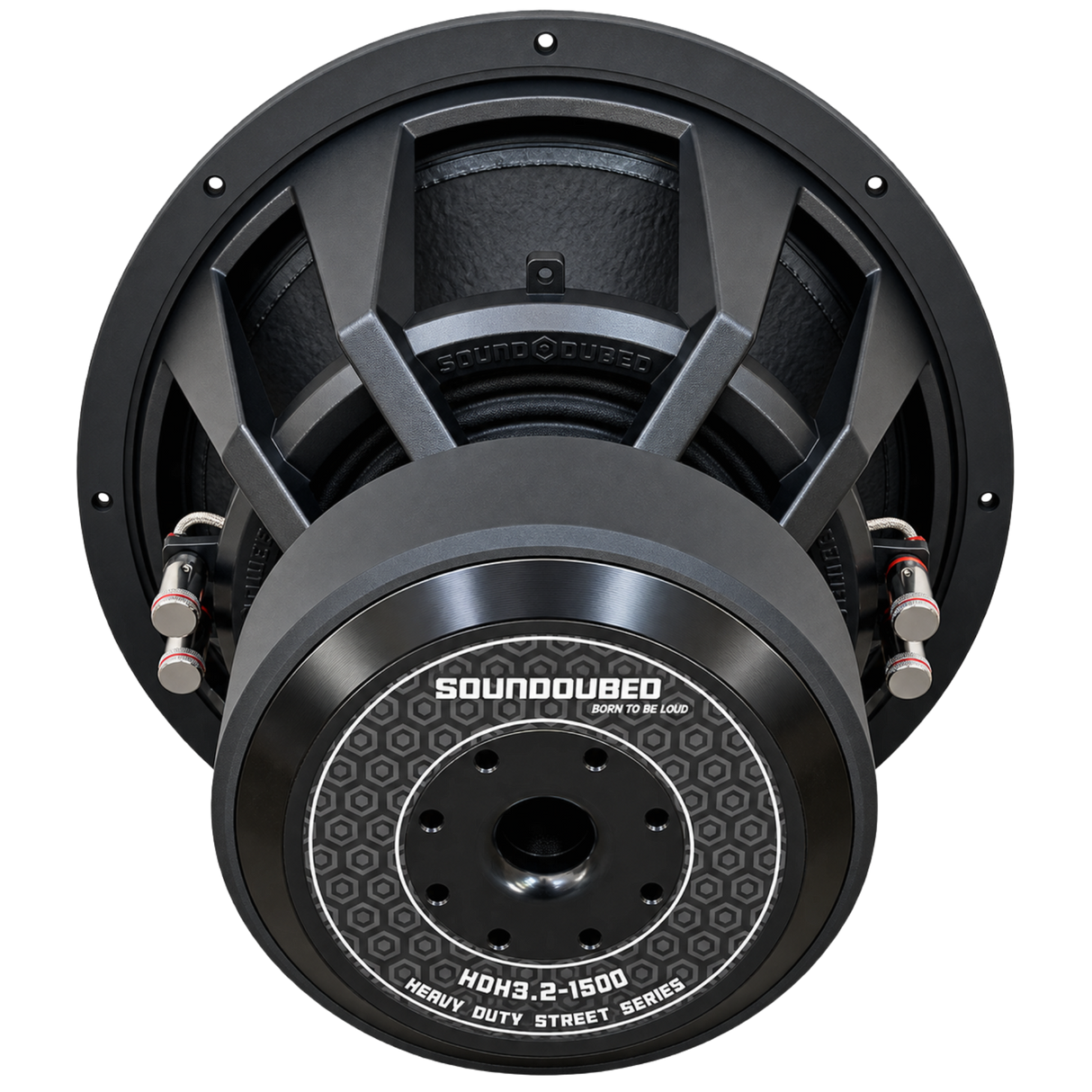 SoundQubed Soundqubed HDX3.2 Series 15" Subwoofer 3" DVC 2,500 Watts RMS D2/D1 - Car Audio