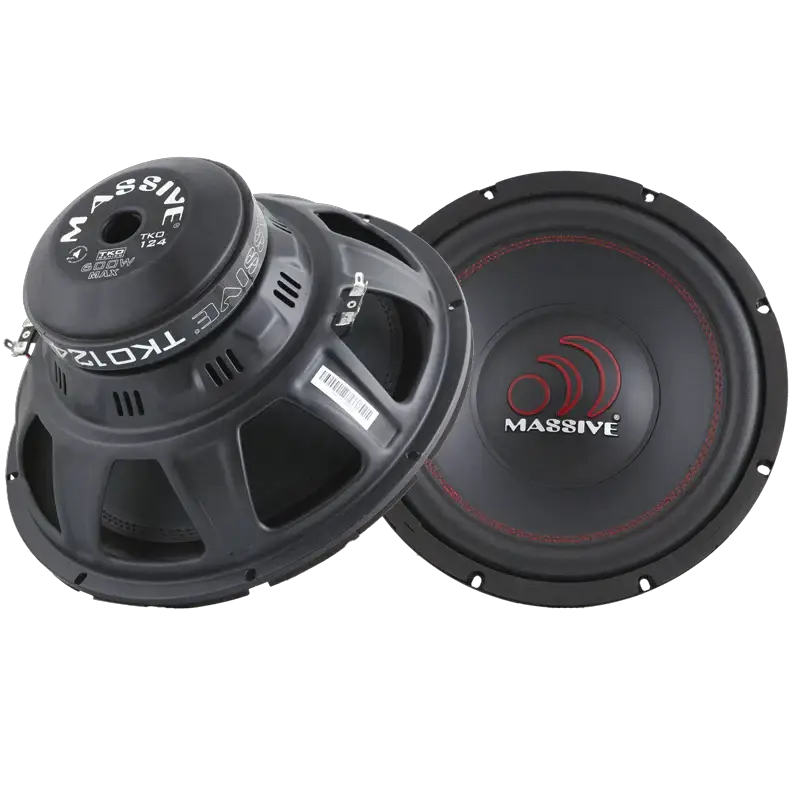 Massive Audio Massive Audio TKO Series 12" Subwoofer - Car Audio