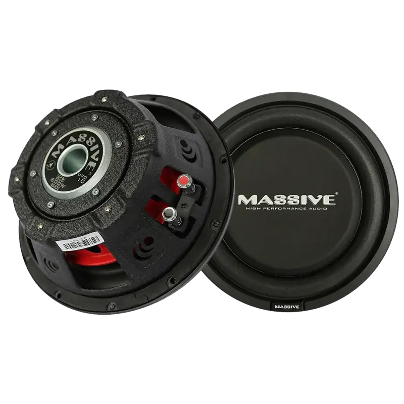 Massive Audio Massive Audio UFOv2 10" Shallow Mount Subwoofer - Car Audio