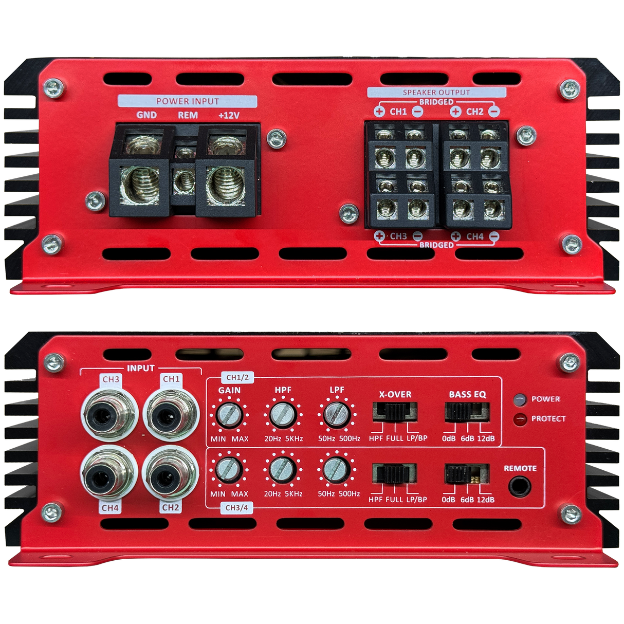 Violator Audio Violator Audio VA3600.4 3,600 Watt 4-Channel Amplifier - Car Audio