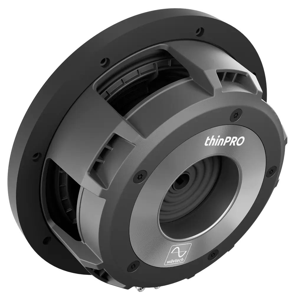Wāvtech Wāvtech thinPRO10 10” Professional Series Shallow Subwoofer - Car Audio