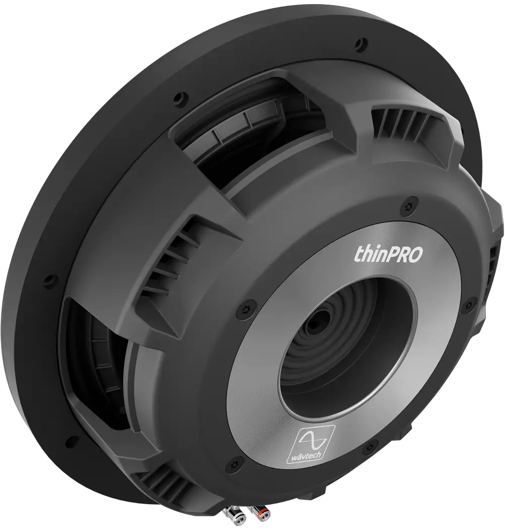 Wāvtech Wāvtech thinPRO12 12” Professional Series Shallow Subwoofer - Car Audio