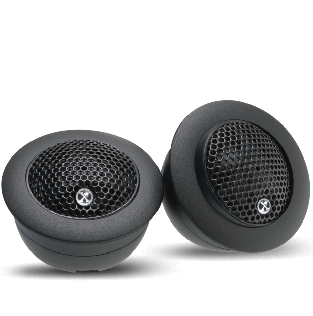 Powerbass Powerbass 3XL-2S 1.25" Silk Dome Tweeters - Car Audio