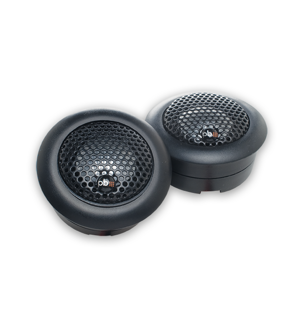 Powerbass Powerbass L-1A 1" Aluminum Dome Tweeters - Car Audio