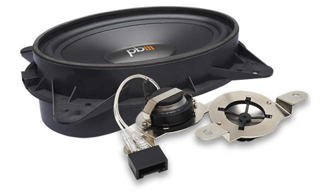 Powerbass OE69C-TY OEM Replacement Component Speaker System Toyota/Lexus