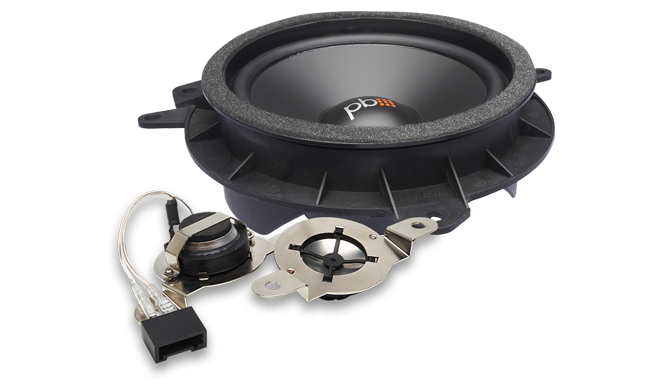 Powerbass OE65C-TY OEM Replacement Component Speaker System Toyota/Lexus