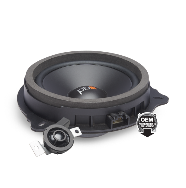 Powerbass OE65C-FD OEM Replacement Component Speaker System Ford / Lincoln