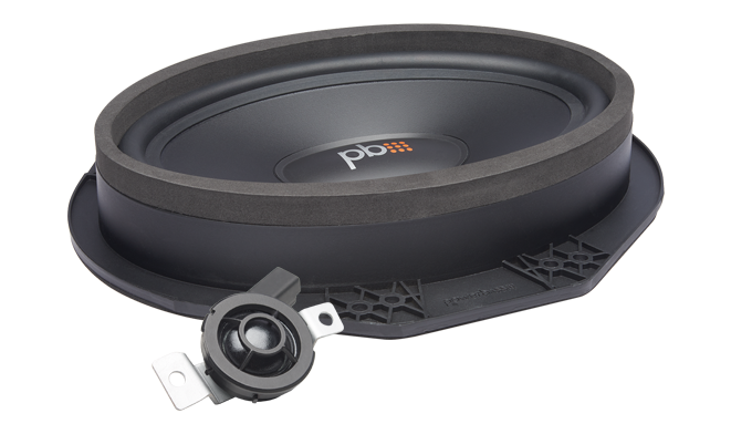 Powerbass OE69C-FD OEM Replacement Component Speaker System Ford / Lincoln