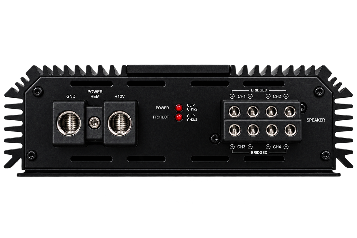 Ruthless Audio Ruthless Audio 1500.4 4 Channel Amplifier - Car Audio