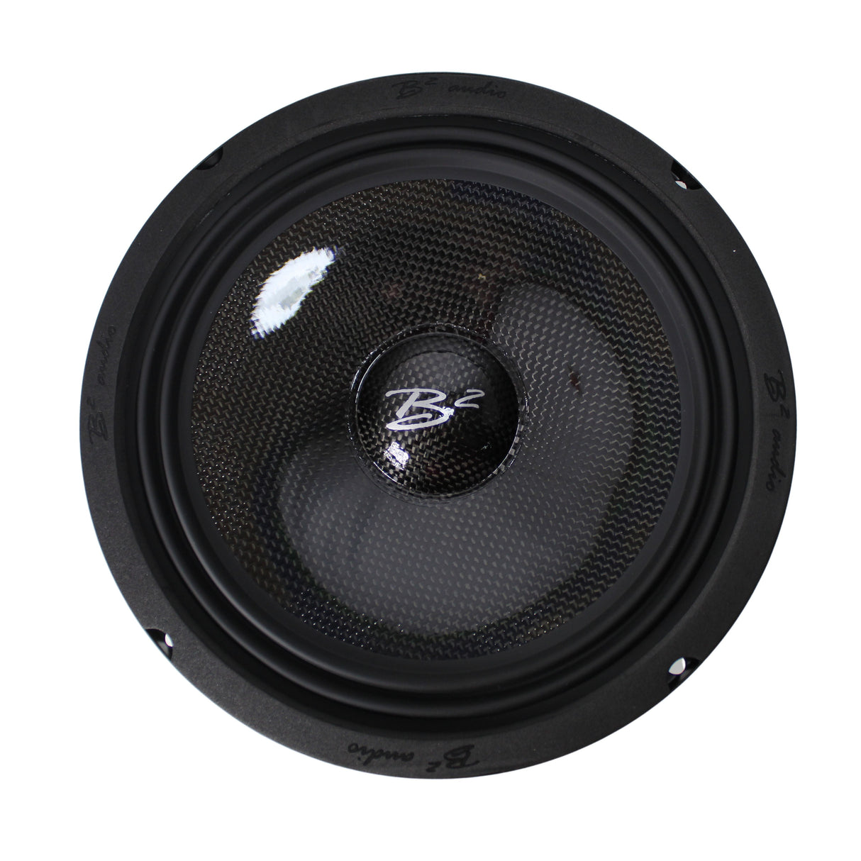 B2 Audio 8" Carbon Fiber Marine, Motorcycle, Powersports, 4-Ohm Shallow Mount Speakers, Sold in pairs RAGE8CFM