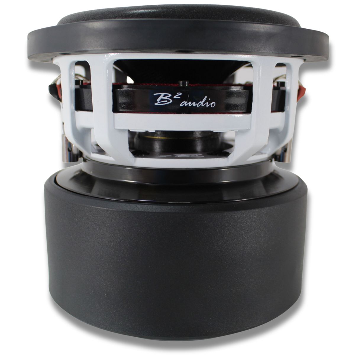 B2 Audio RAMPAGE Competition Series 6.5" 1000 Watt RMS Carbon Fiber Dual 1-Ohm 2" Voice Coil Subwoofer