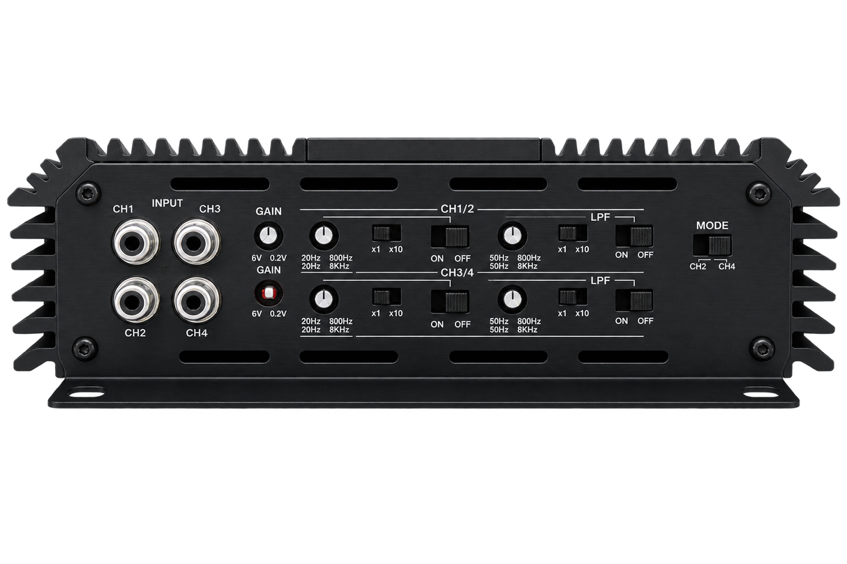 Ruthless Audio Ruthless Audio 800.4 4 Channel Amplifier - Car Audio