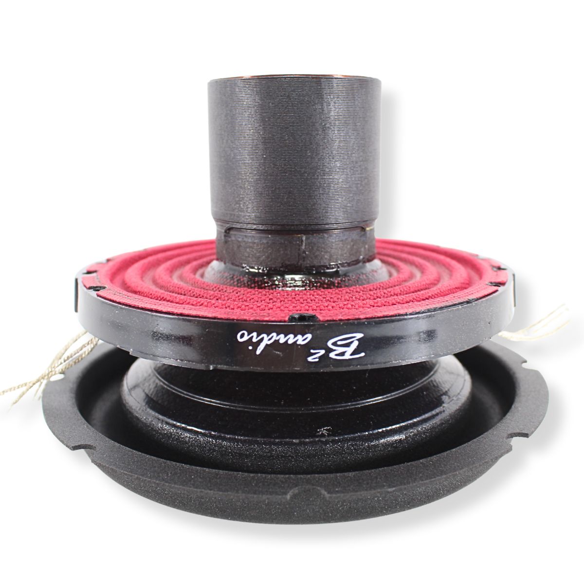 B2 Audio Rampage 6" Re-cone Kit Drop 1-Ohm 3" Coil Carbon Fiber