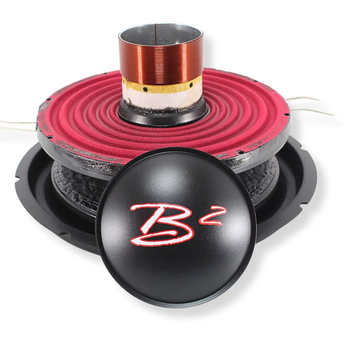 B2 Audio B2 Audio Riot Re-cone Kit Drop-In 12" 2-Ohm 3" Coil Carbon Fiber - Car Audio