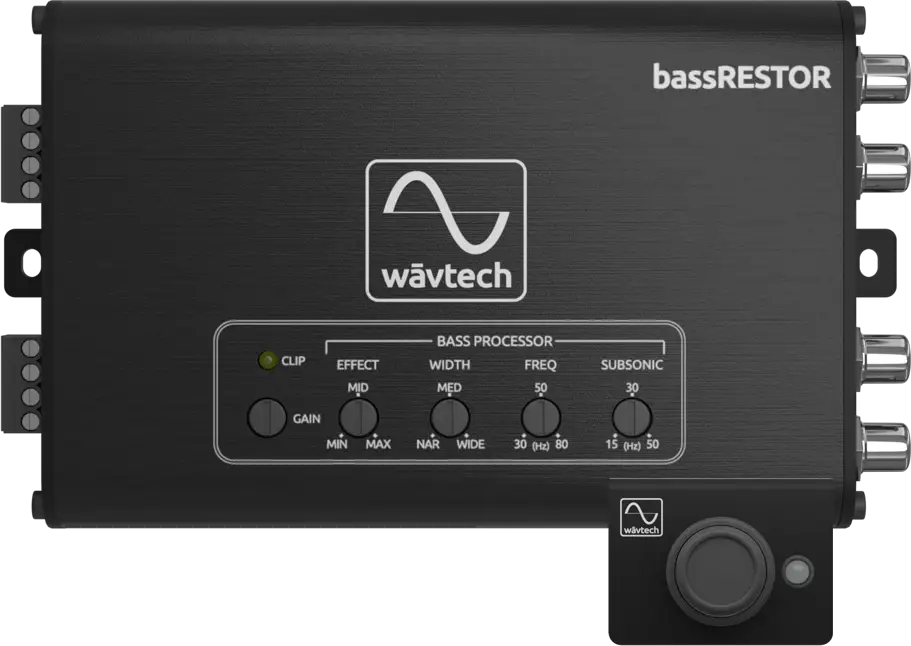 Wāvtech Wāvtech bassRESTOR Bass Restoration Processor - Car Audio